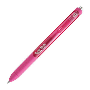 Paper Mate Inkjoy Retractable Gel Pen Pink Bx12 features quick-drying ink and an ergonomic comfort grip with smooth flowing ink. Tip size: 0.7mm. Color: Pink