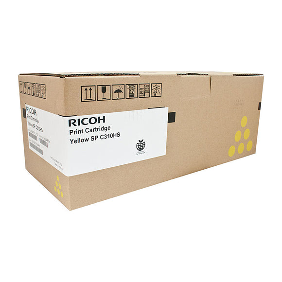 Ricoh SPC312 Yellow Toner Cartridge - 6,000 pages