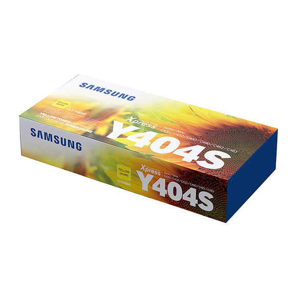 Samsung CLTY404S Yellow Toner Cartridge - 1,000 pages