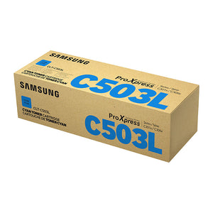 Samsung CLTC503L Cyan Toner Cartridge - 5,000 pages