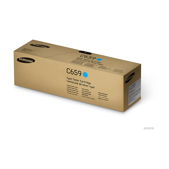 Samsung CLTC659S Cyan Toner Cartridge - 20,000 pages
