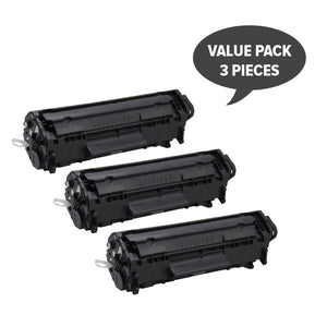 CE285A #85A Cart325 Black Generic Toner  (Set of 3)