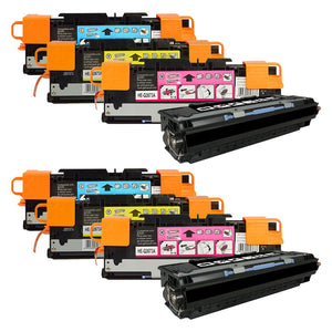 CF380X #312X Series Premium Generic Remanufactured Laser Toner Cartridge Set x 2 (8 cartridges)