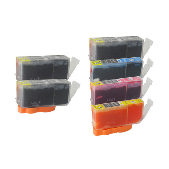 PGI-650XL CLI-651XL Compatible Inkjet  Set 6 Cartridges [Boxed Set]