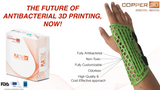 PLA Filament Copper 3D PLActive - Innovative Antibacterial 2.85mm 750gram Apple Green Color 3D Printer Filament