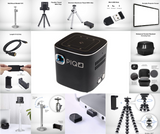 PIQO Projector The world's most smart 1080p mini pocket projector including 7 Accessories (Value Pack)