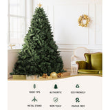 Jingle Jollys Christmas Tree 2.1M Xmas Trees Green Decorations 1000 Tips