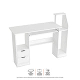 Home Master Computer/Work Desk Storage &amp; Shelving Spacious Modern 117 x 92cm